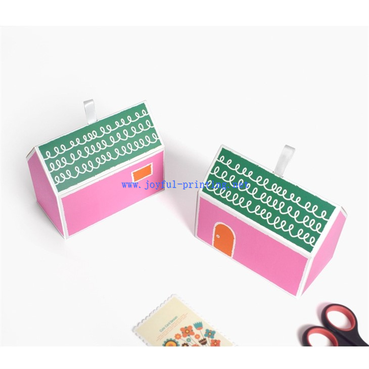 Nougat Cookie Candy Cute Color Ins-style House Box