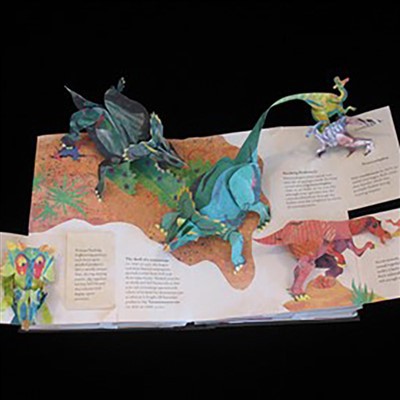 Enciklopédia Őskori Dinoszauruszok Pop Up